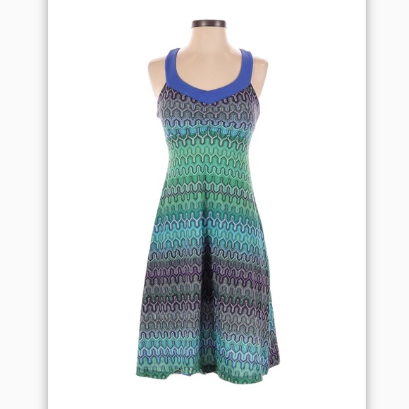 Prana Amaya Racerback Dress in Ibiza Print - Picture 17 of 17